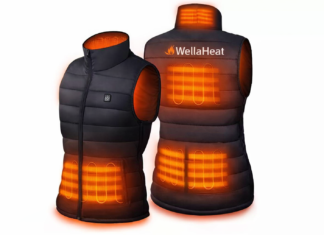 WellaHeat Heated Vest Affordable Winter Heating Solution Comfort & modern heating technology for outdoor WellaHeat Heated Vest